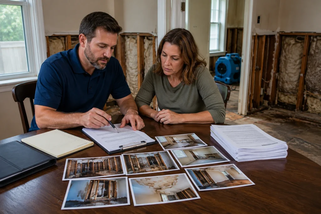 Burst Pipe Insurance Claims Mansfield 3