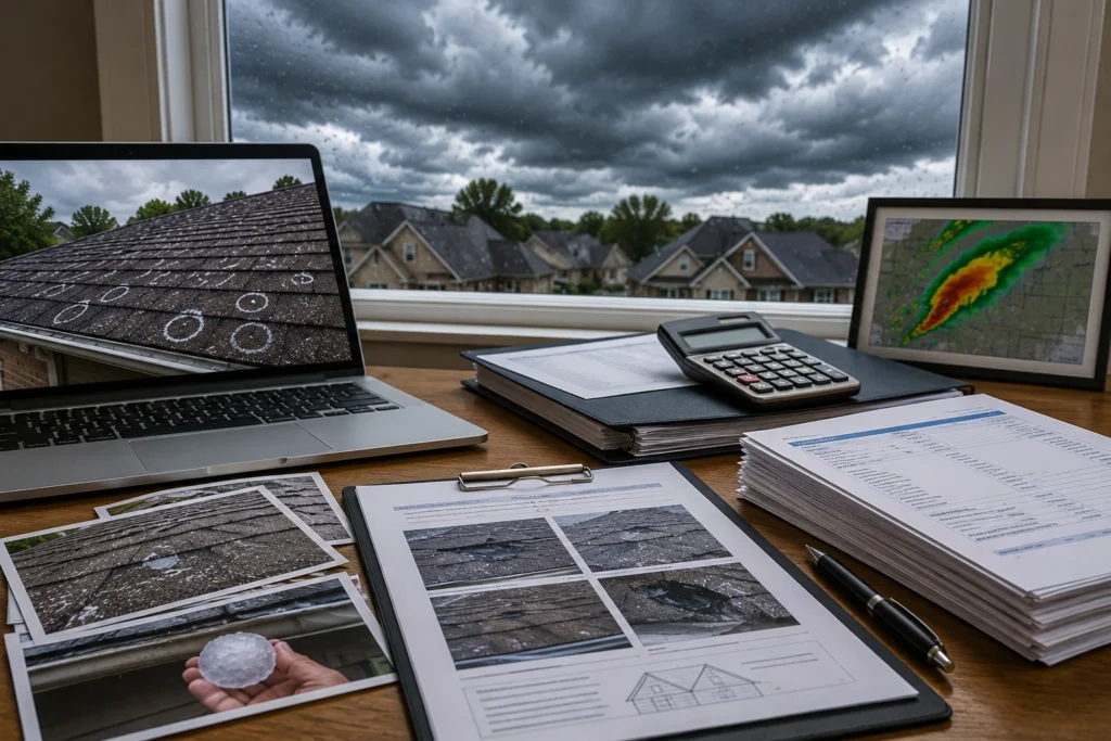 Heavy Hail Roof Damage Insurance 3