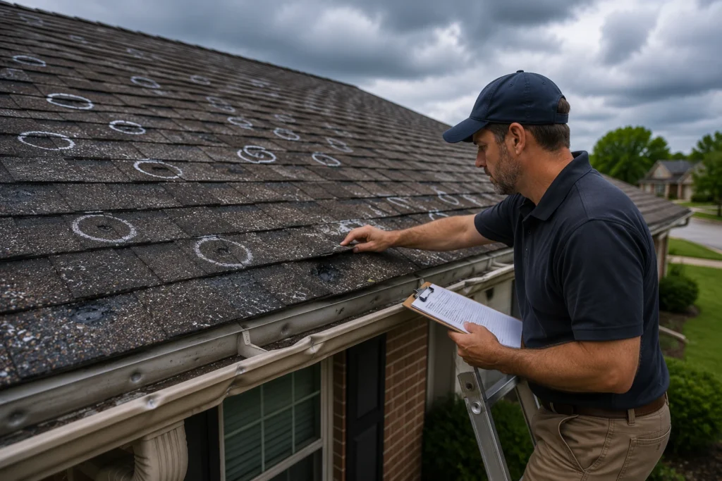 Heavy Hail Roof Damage Insurance 4