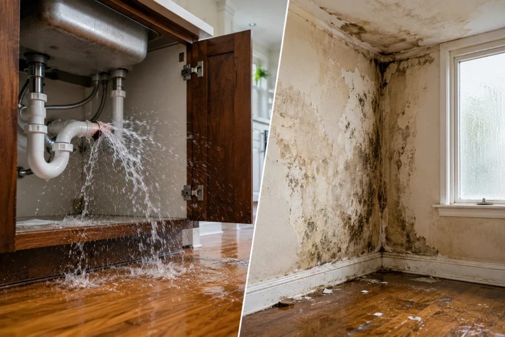 Sudden vs Gradual Water Damage 4