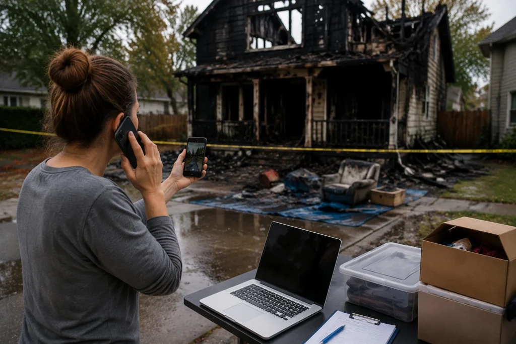 Total Loss Fire Claim Process