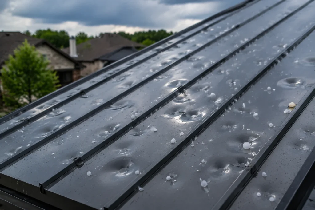 Will Insurance Pay Hail Damage Metal Roof